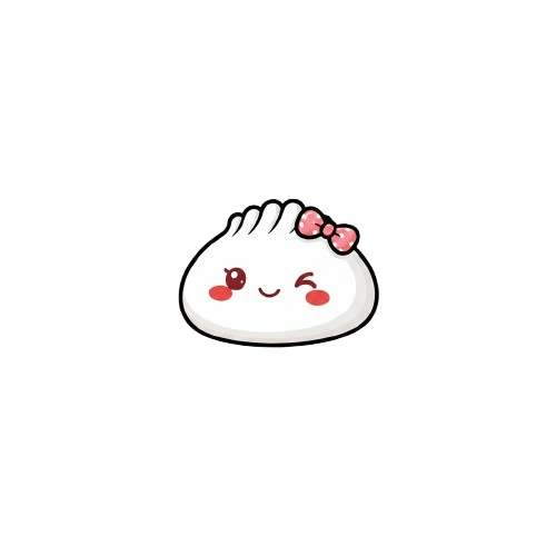 Cute Dumpling Mascot
