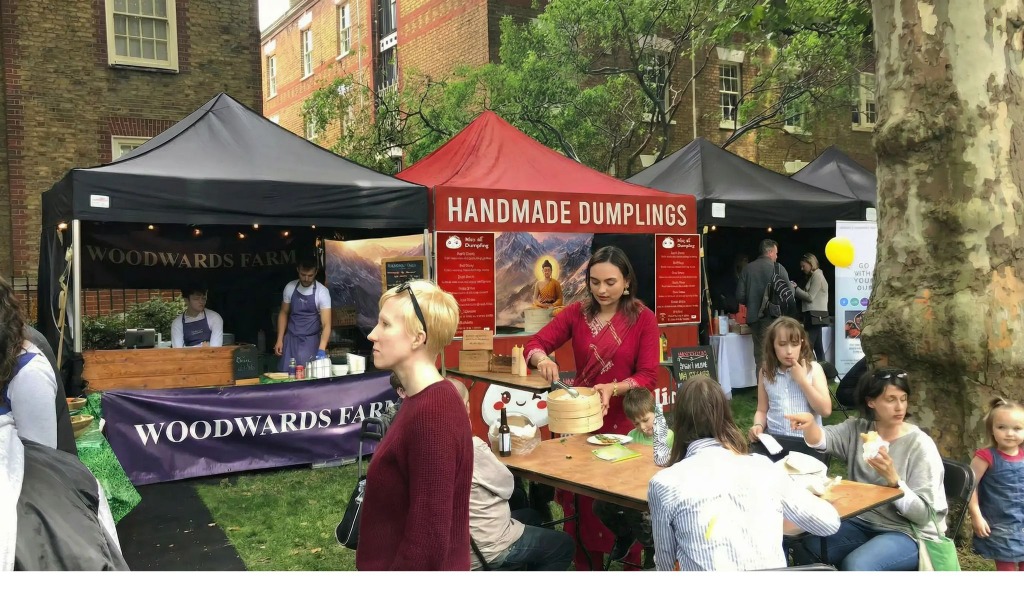 Miss Dumpling Stall Detail